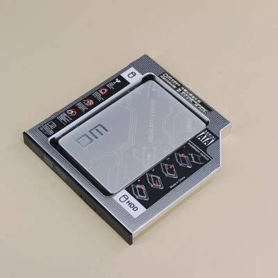 DM DW127S 12.7mm SATA 3.0 2.5" inch SSD HDD Laptop Caddy Kızak Kutusu - 3