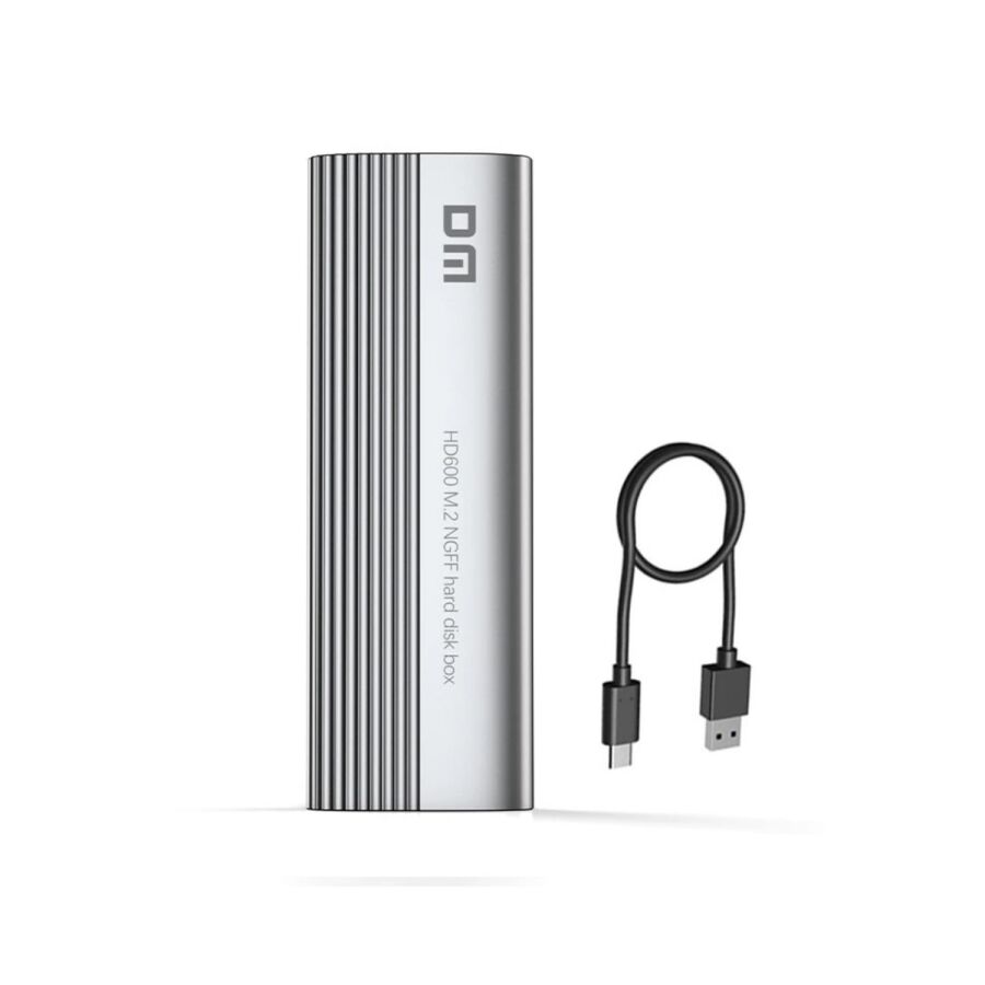 DM HD600 Type-C 3.2 Gen1 B&M/B Key M.2 NGFF SSD Kutusu - 1