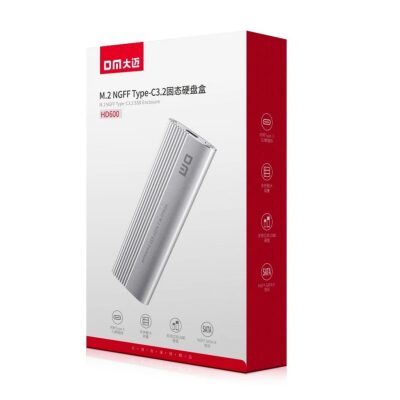 DM HD600 Type-C 3.2 Gen1 B&M/B Key M.2 NGFF SSD Kutusu - 4