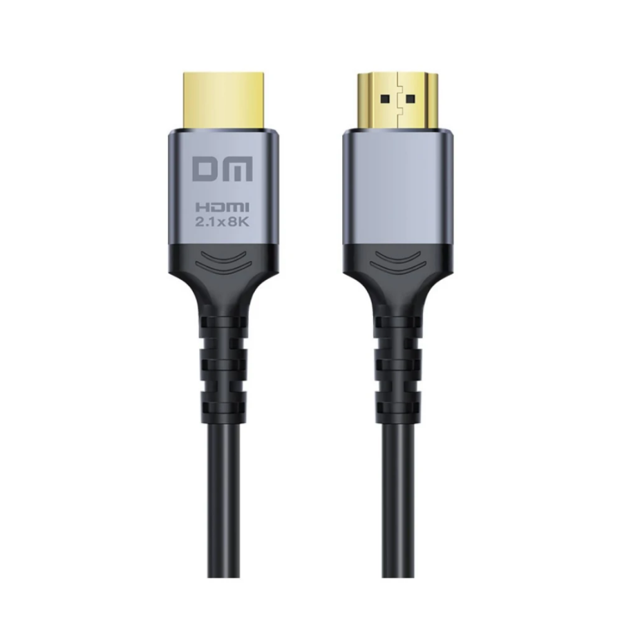 DM HI001S 8K/60Hz 4K/144Hz HDMI 2.1 HDR Görüntü ve Ses Aktarım Kablosu 1.5 Metre - 1