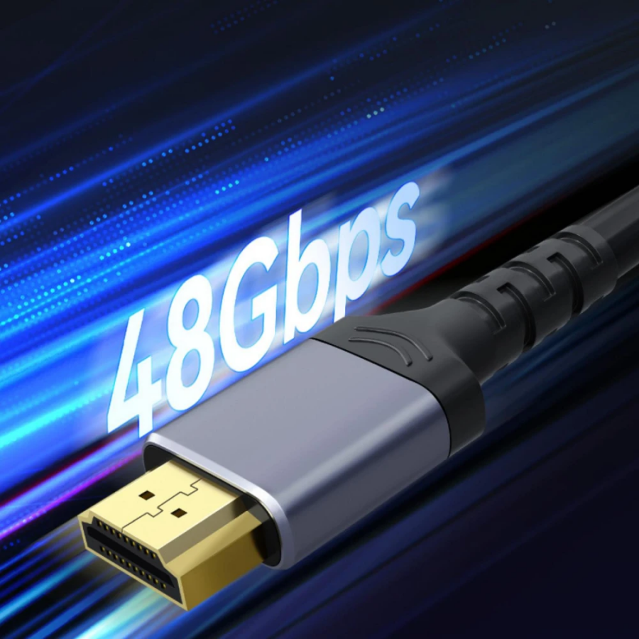 DM HI002S 8K/60Hz 4K/144Hz HDMI 2.1 HDR Görüntü ve Ses Aktarım Kablosu 2 Metre - 4