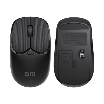 DM K17 Dual Mode Bluetooth ve 2.4GHz Kablosuz 1200DPI Ergonomik Optik Mouse - 3