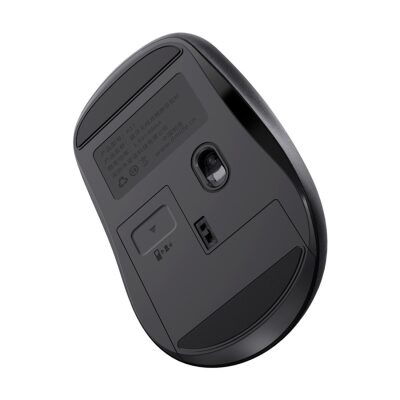 DM K17 Dual Mode Bluetooth ve 2.4GHz Kablosuz 1200DPI Ergonomik Optik Mouse - 2