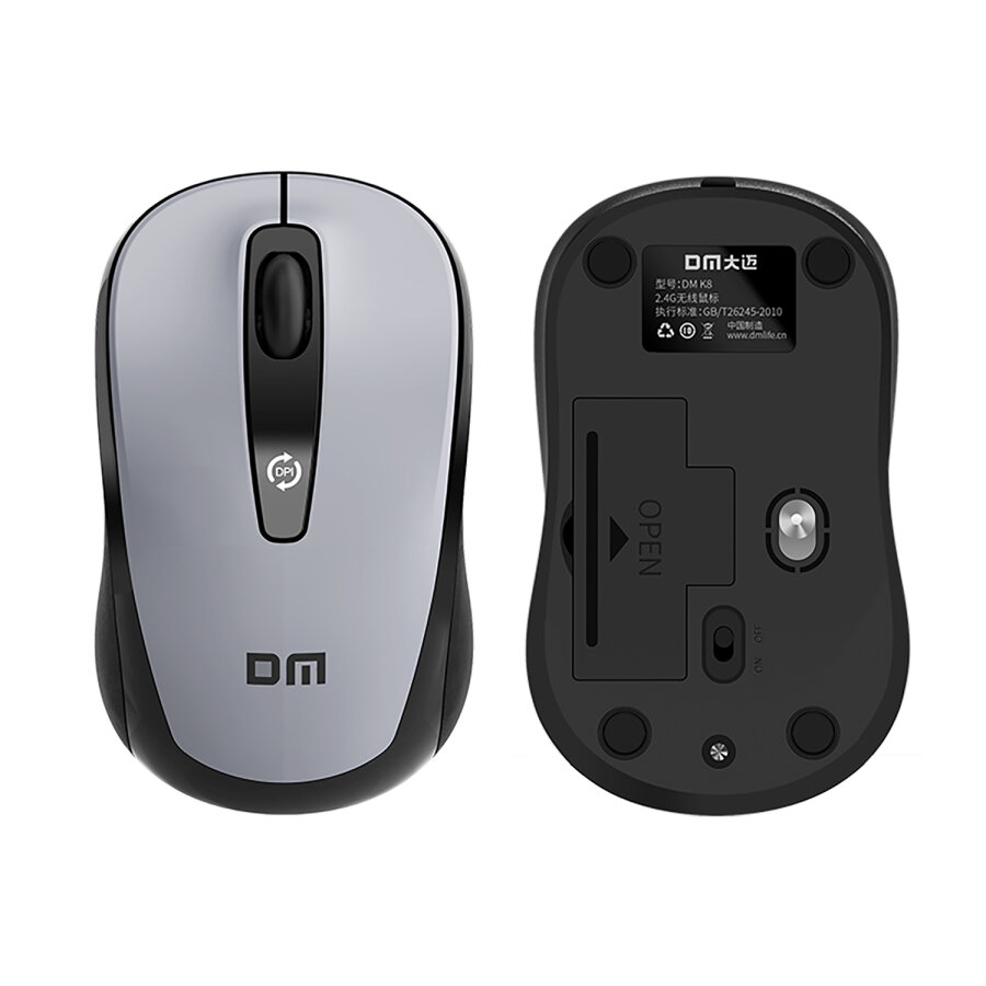 DM K8 1200 DPI 2.4Ghz Kablosuz Mouse - 5