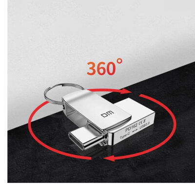 DM PD162 Metal Type-C USB3.0 OTG Flash Bellek 128GB - 4