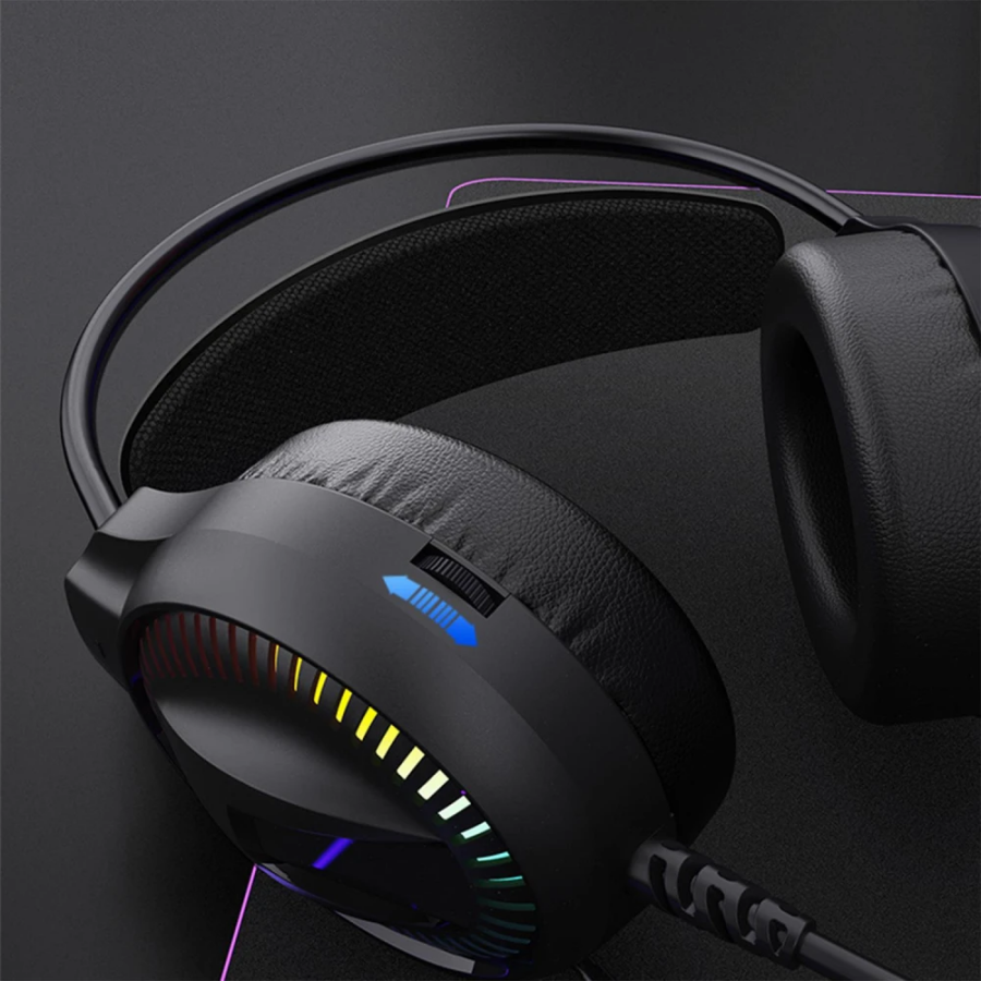 DM T710 RGB 7.1 USB Mikrofonlu Gaming Oyuncu Kulaklığı - 3