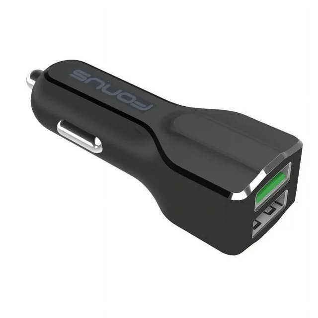 Fonus Çift USB Çıkışlı QC 3.0 Hızlı Araç Şarj Cihazı - 1