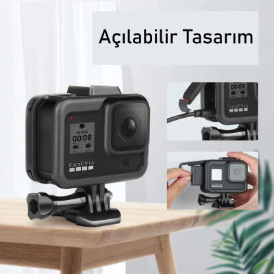 GoPro Hero 8 Uyumlu Çerçeve Frame - 3