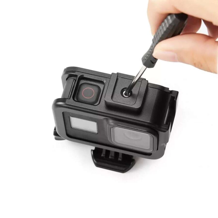 GoPro Hero 8 Uyumlu Metal Çerçeve Frame - 3