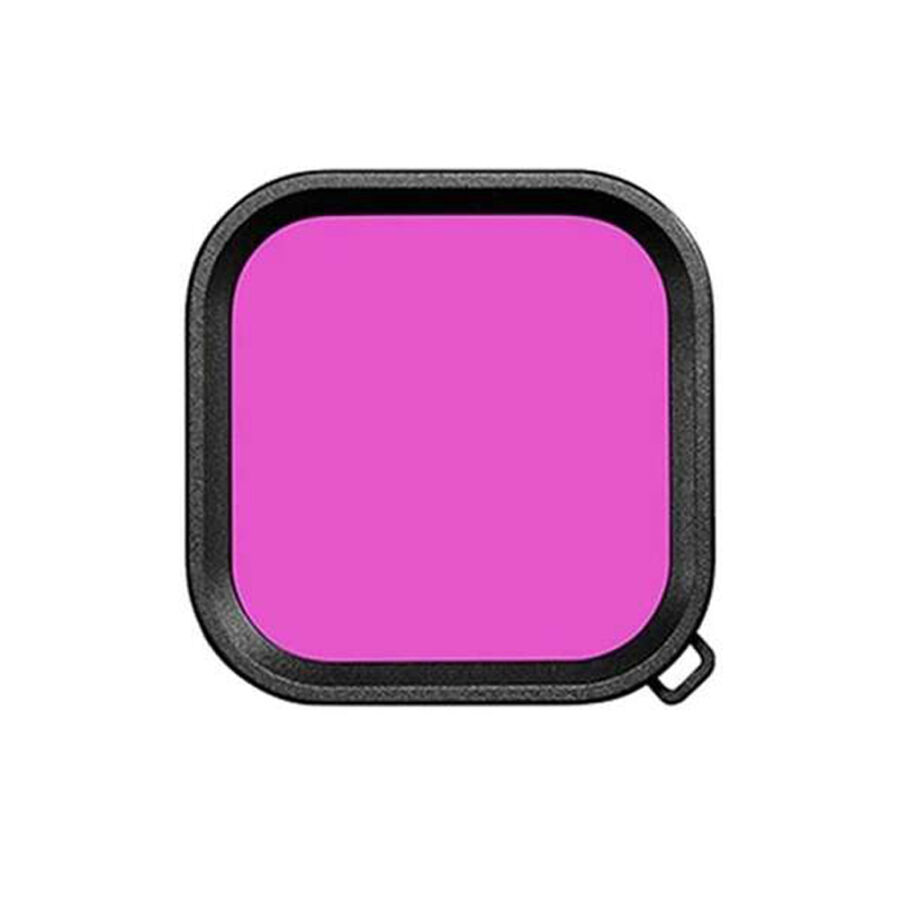 GoPro Hero 8 Uyumlu Su Altı Dalış Filtresi Mor - 1