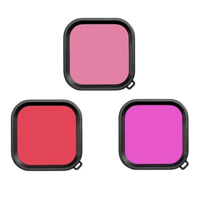 GoPro Hero 8 Uyumlu Su Altı Dalış Filtresi Mor - 8