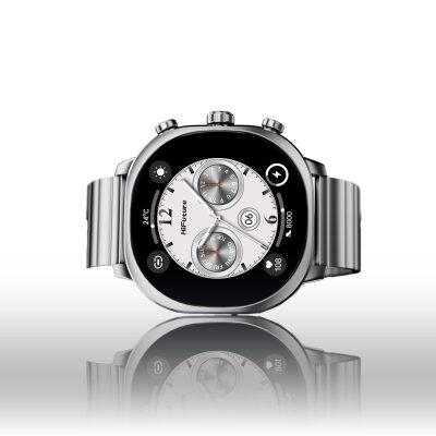 HiFuture AIX Akıllı Saat Nabız ve Kan Oksijen Takipli Spor Modlu IP68 Su Geçirmez Gümüş - 2