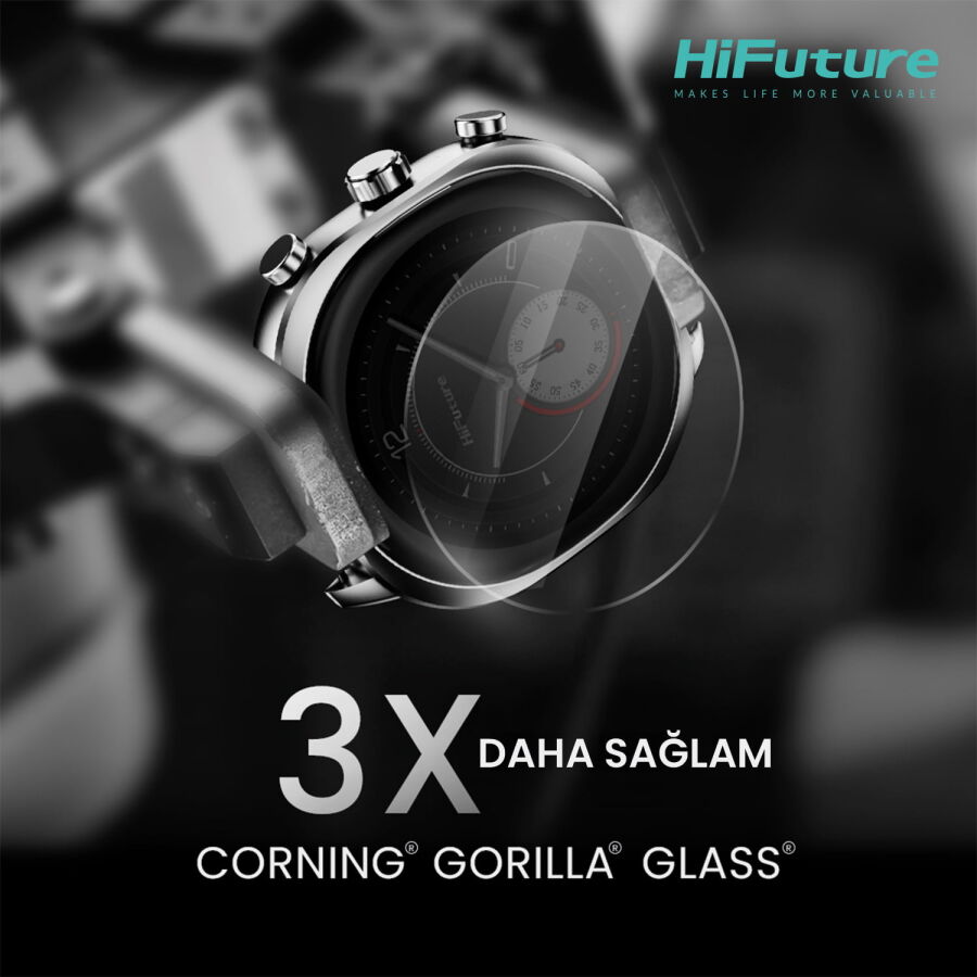 HiFuture AIX Akıllı Saat Nabız ve Kan Oksijen Takipli Spor Modlu IP68 Su Geçirmez Gümüş - 8