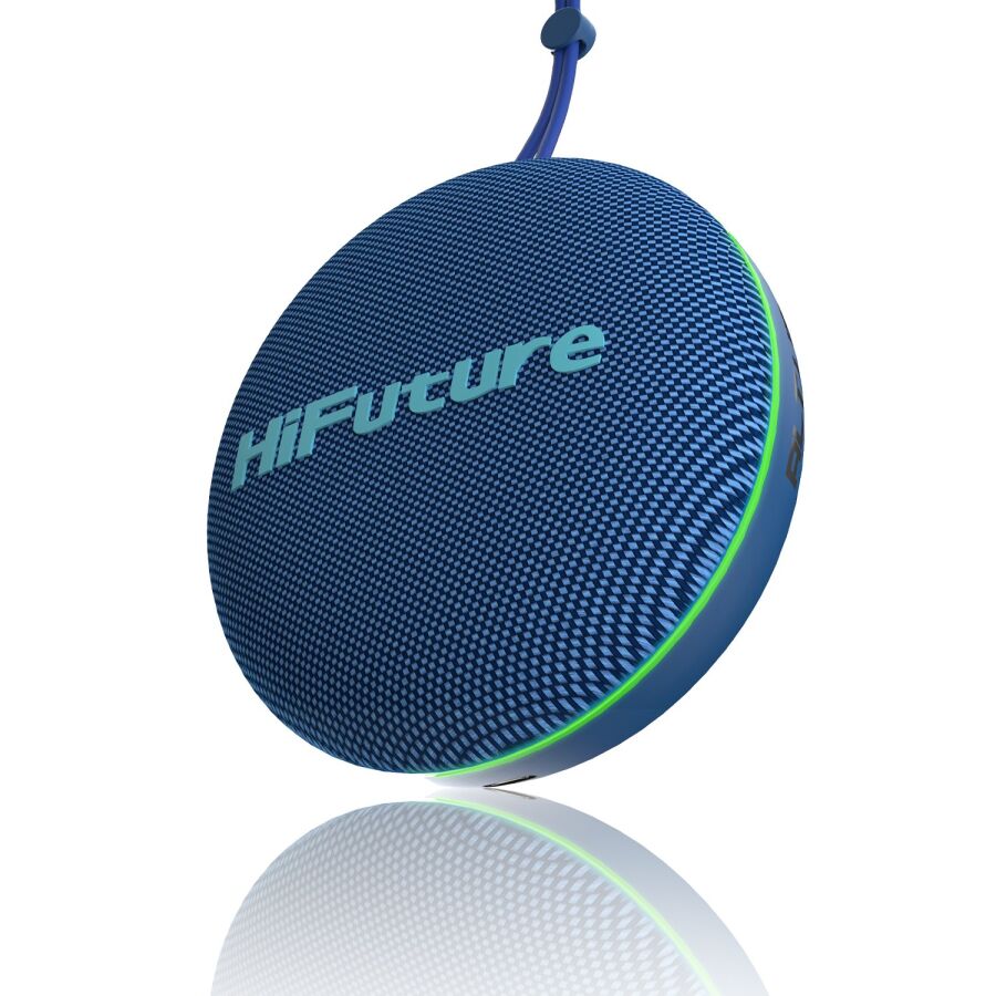 HiFuture Altus Bluetooth 5.3 TWS Taşınabilir Hoparlör 10W IPX4 Suya Dayanıklı Mavi - 1