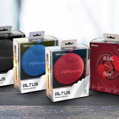 HiFuture Altus Bluetooth 5.3 TWS Taşınabilir Hoparlör 10W IPX4 Suya Dayanıklı Siyah - 8