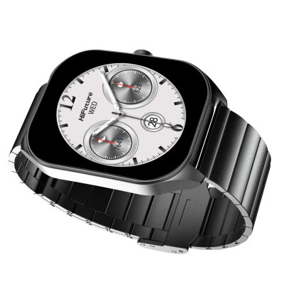 HiFuture APEX Akıllı Saat 2.04 İnç AMOLED Ekran Bluetooth 5.3 Arama Özellikli Spor Takipli Siyah - 2
