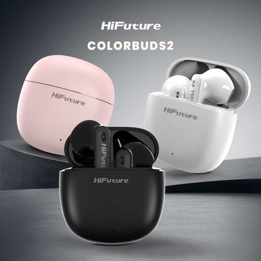 HiFuture ColorBuds 2 Bluetooth 5.2 TWS Kablosuz Kulakiçi Kulaklık Beyaz - 7