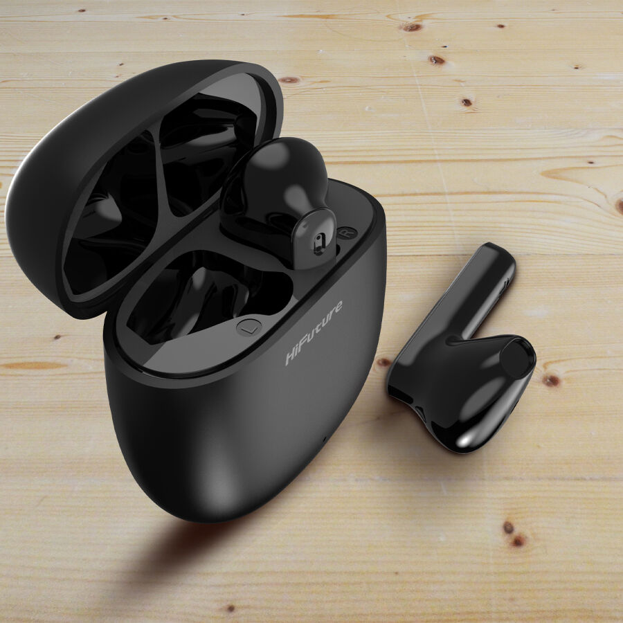 HiFuture ColorBuds 2 Bluetooth 5.2 TWS Kablosuz Kulakiçi Kulaklık Siyah - 6