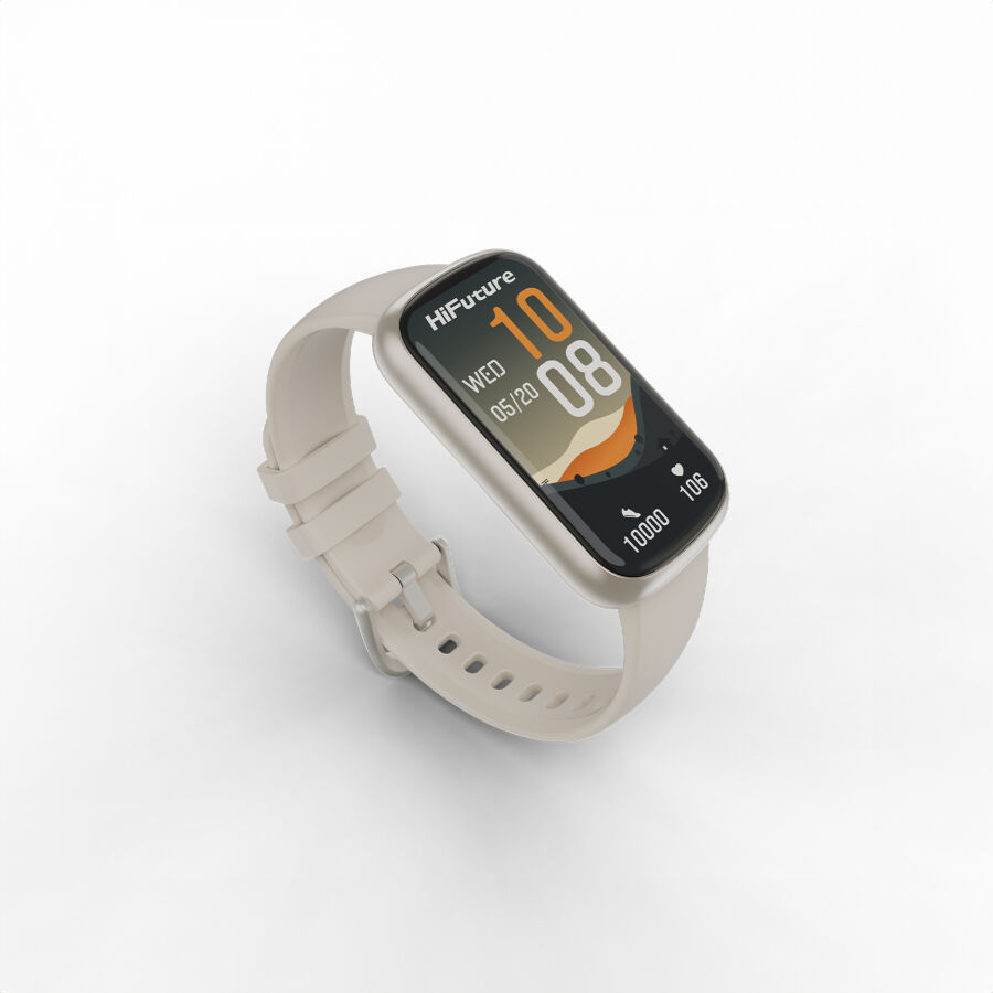HiFuture EVO2 Bluetooth 5.2 1.47” Akıllı Bileklik Su Geçirmez Nabız Takibi Spor Modu Krem - 7