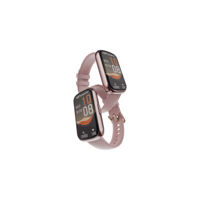 HiFuture EVO2 Bluetooth 5.2 1.47” Akıllı Bileklik Su Geçirmez Nabız Takibi Spor Modu Pembe - 2