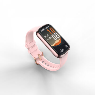 HiFuture EVO2 Bluetooth 5.2 1.47” Akıllı Bileklik Su Geçirmez Nabız Takibi Spor Modu Pembe - 8