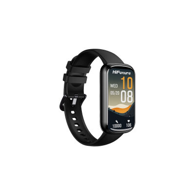 HiFuture EVO2 Bluetooth 5.2 1.47” Akıllı Bileklik Su Geçirmez Nabız Takibi Spor Modu Siyah - 3