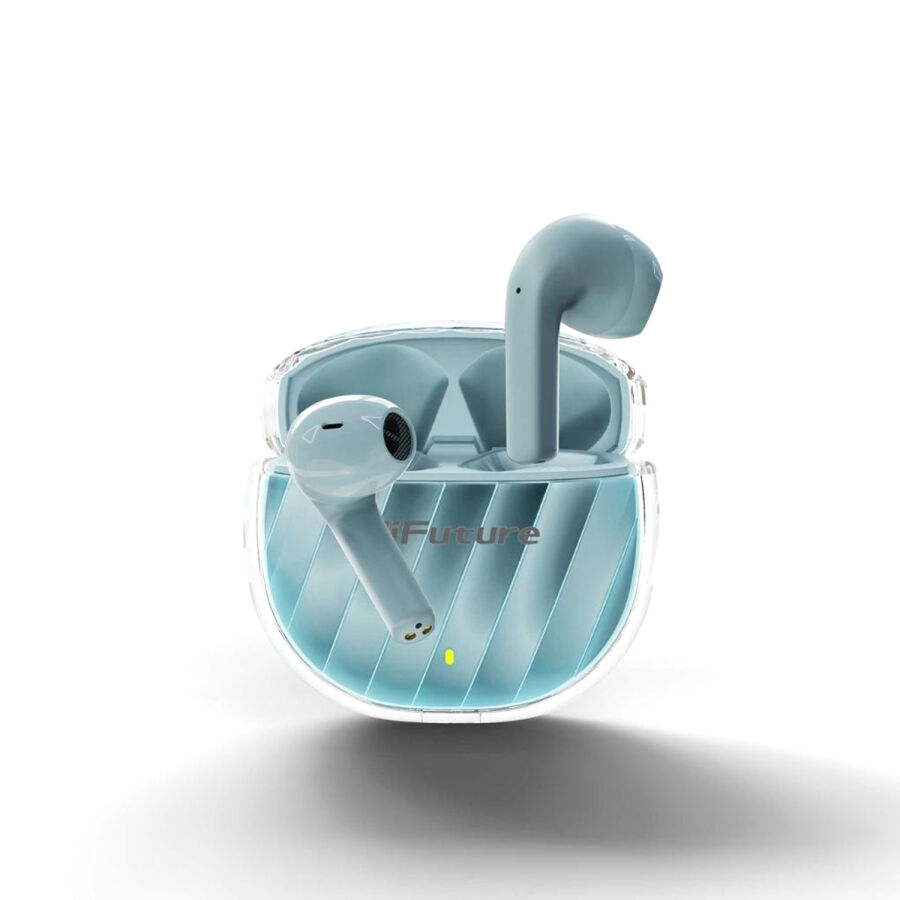 HiFuture FlyBuds 3 Bluetooth 5.3 TWS Kablosuz ENC Kulakiçi Kulaklık Mavi - 4