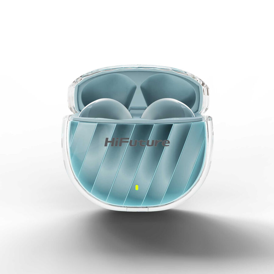 HiFuture FlyBuds 3 Bluetooth 5.3 TWS Kablosuz ENC Kulakiçi Kulaklık Mavi - 1