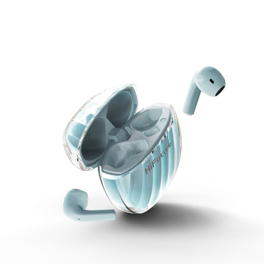 HiFuture FlyBuds 3 Bluetooth 5.3 TWS Kablosuz ENC Kulakiçi Kulaklık Mavi - 3