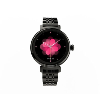 HiFuture Future Aura Bluetooth 5.2 27mm Amoled Ekran Sesli Arama Özellikli Akıllı Saat Siyah - 2