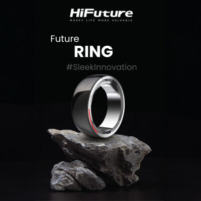 HiFuture Future Ring Akıllı Yüzük Siyah 60 mm - 6