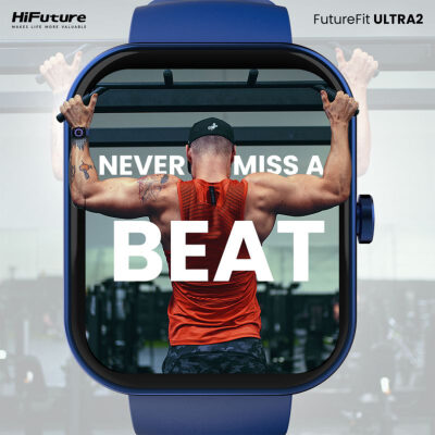 HiFuture FutureFit Ultra 2 Sesli Görüşme Özellikli 47mm Akıllı Saat Mavi - 9