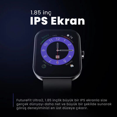 HiFuture FutureFit Ultra 2 Sesli Görüşme Özellikli 47mm Akıllı Saat Mavi - 8