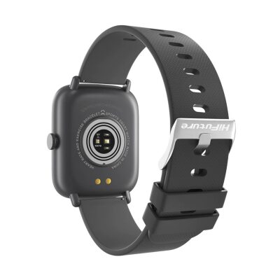 HiFuture FutureFit Zone 43mm IP68 Suya Dayanıklı Nabız Ölçer Akıllı Saat Gri - 3