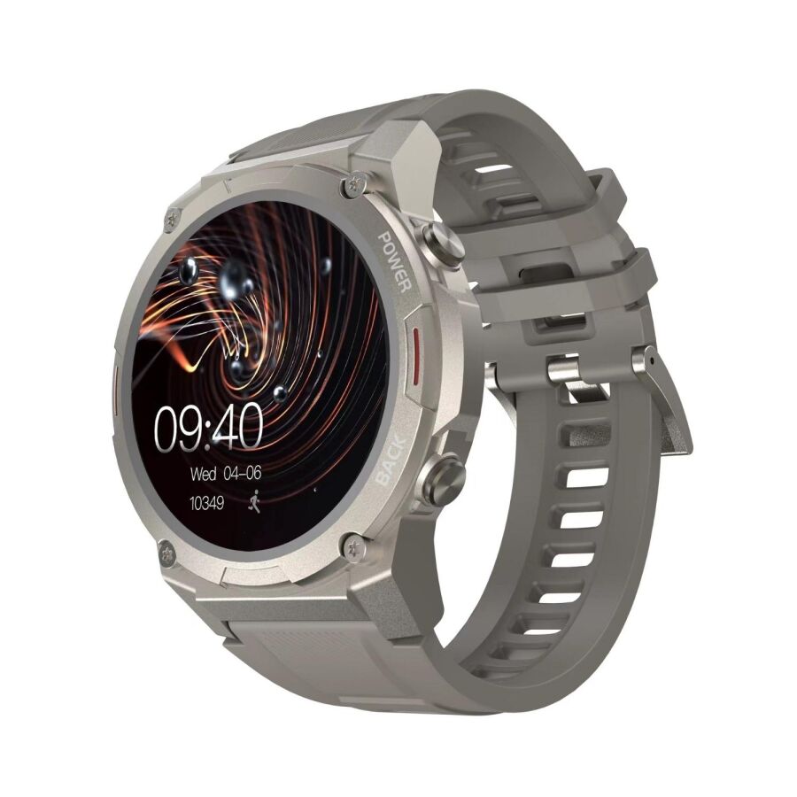 HiFuture FutureGo Mix2 36mm Amoled Ekran Sesli Arama Özellikli Akıllı Saat Gri - 1