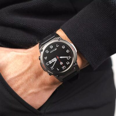 HiFuture FutureGo Mix2 36mm Amoled Ekran Sesli Arama Özellikli Akıllı Saat Siyah - 7