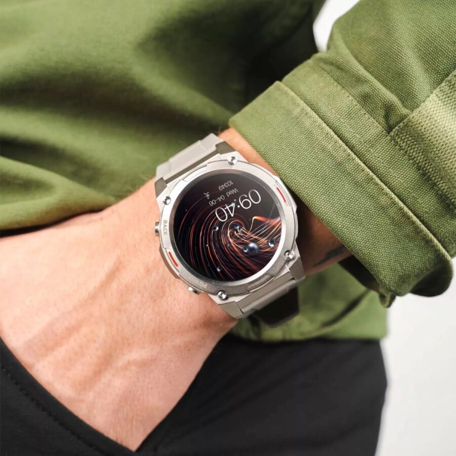 HiFuture FutureGo Mix2 36mm Amoled Ekran Sesli Arama Özellikli Akıllı Saat Turuncu - 7