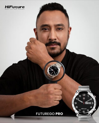 HiFuture FutureGo Pro 34mm IP68 Suya Dayanıklı Akıllı Saat Gri - 5