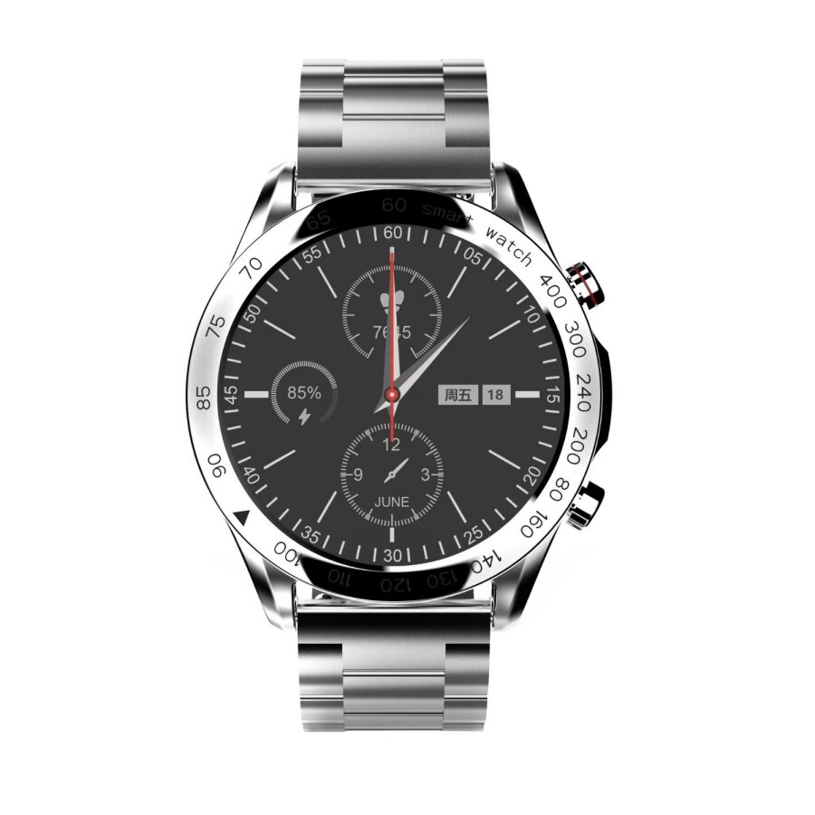 HiFuture FutureGo Pro 34mm IP68 Suya Dayanıklı Akıllı Saat Gri - 1