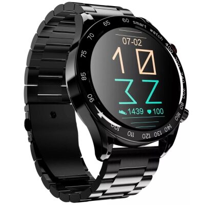 HiFuture FutureGo Pro 34mm IP68 Suya Dayanıklı Akıllı Saat Siyah - 2