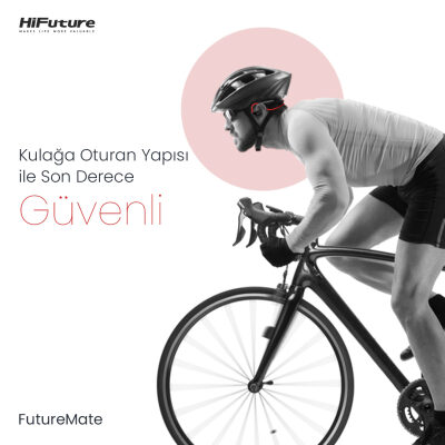 HiFuture FutureMate Bluetooth 5.3 Open-Ear Kablosuz ENC Kulaklık Beyaz - 10