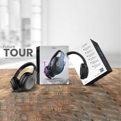 HiFuture FutureTour Bluetooth 5.2 ANC Kablosuz Kulaküstü Kulaklık - 7