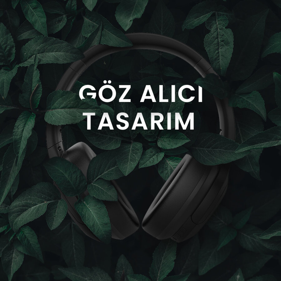 HiFuture FutureTour Bluetooth 5.2 ANC Kablosuz Kulaküstü Kulaklık - 12