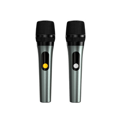 HiFuture MusicBox 100 Kablosuz Karaoke Hoparlör 70W Çift Mikrofon Bluetooth 5.0 Gümüş - 5