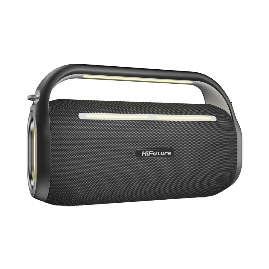 HiFuture MusicBox 100 Kablosuz Karaoke Hoparlör 70W Çift Mikrofon Bluetooth 5.0 Siyah - 2