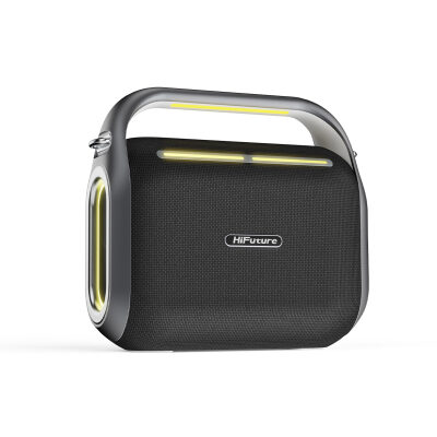 HiFuture MusicBox 200 Kablosuz Karaoke Hoparlör 100W Çift Mikrofon Bluetooth 5.0 Siyah - 3