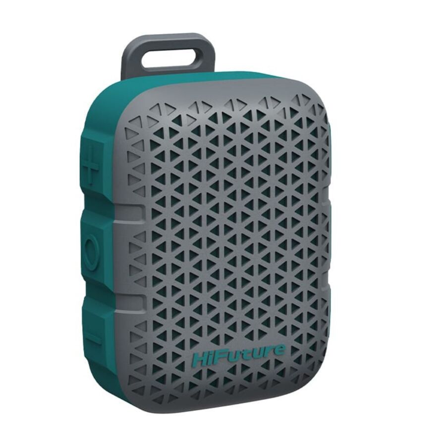 HiFuture Pocket S Su Geçirmez Kablosuz Hoparlör 5W TWS IPX7 Taşınabilir Bluetooth Hoparlör Gri - 5