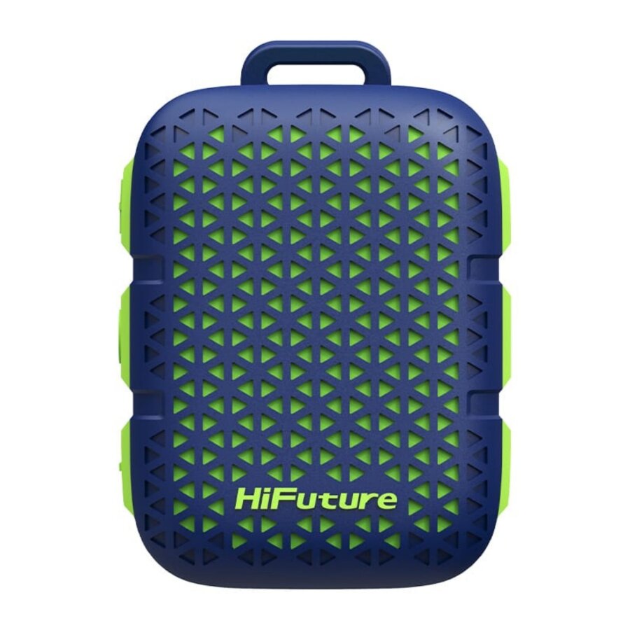 HiFuture Pocket S Su Geçirmez Kablosuz Hoparlör 5W TWS IPX7 Taşınabilir Bluetooth Hoparlör Mavi - 1