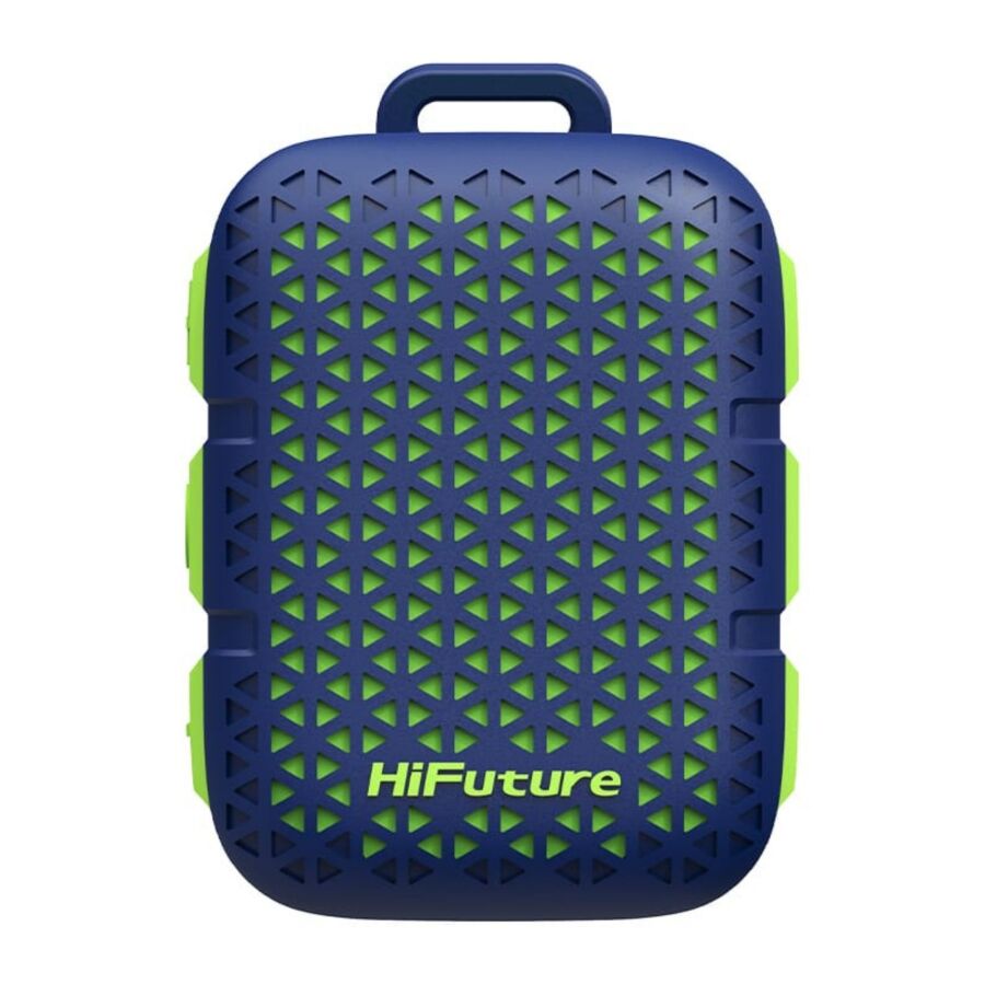HiFuture Pocket S Su Geçirmez Kablosuz Hoparlör 5W TWS IPX7 Taşınabilir Bluetooth Hoparlör Mavi - 1