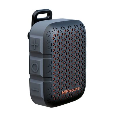 HiFuture Pocket S Su Geçirmez Kablosuz Hoparlör 5W TWS IPX7 Taşınabilir Bluetooth Hoparlör Siyah - 3